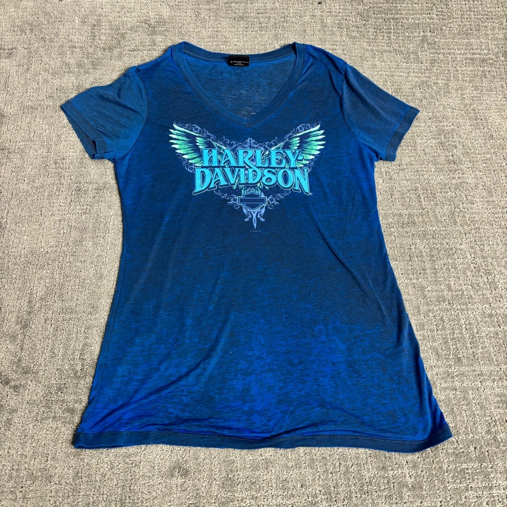 Harley-Davidson Vibrant Blue Tee